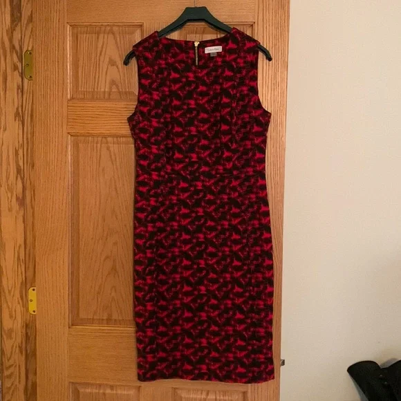 open lace back dress Antonio Berardi Red Back Zipper Dress- Size 42 – The Saved Collection main image 0